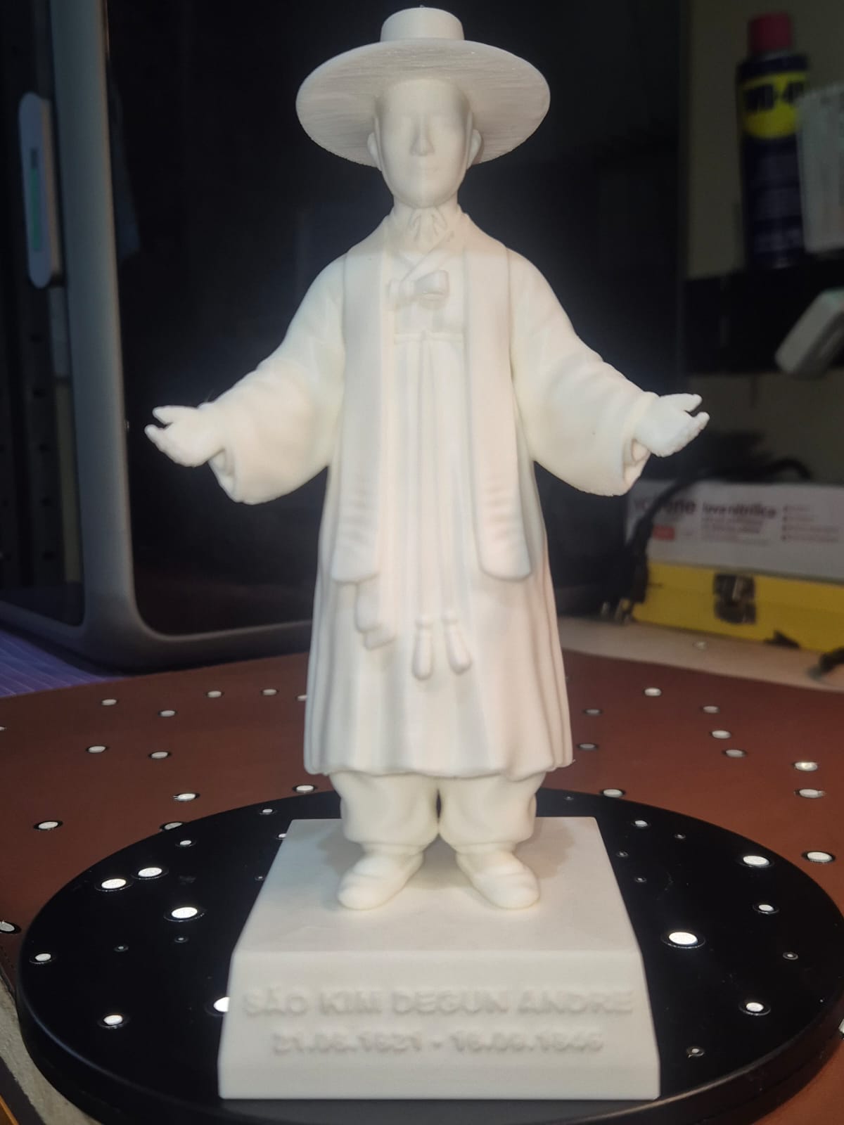 Projeto Kim — etapa e detalhes da miniatura personalizada